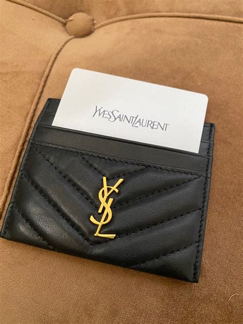 ysl malaysia card holder|ysl card holder used.